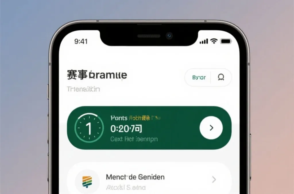 手机屏幕展示世界杯比分提醒与赛程时间